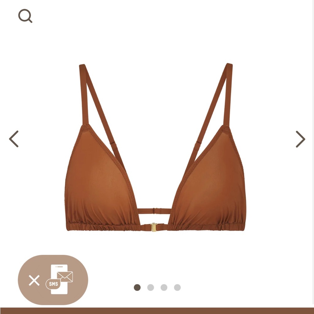 Skims Jelly Sheer Bralette